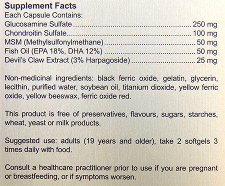 Osteo Complex Ingredients